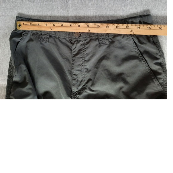 Columbia Omni-Shade Hiking Cargo Lightweight Pants 32x30 Gray Nylon Quick Dry - Picture 7 of 9